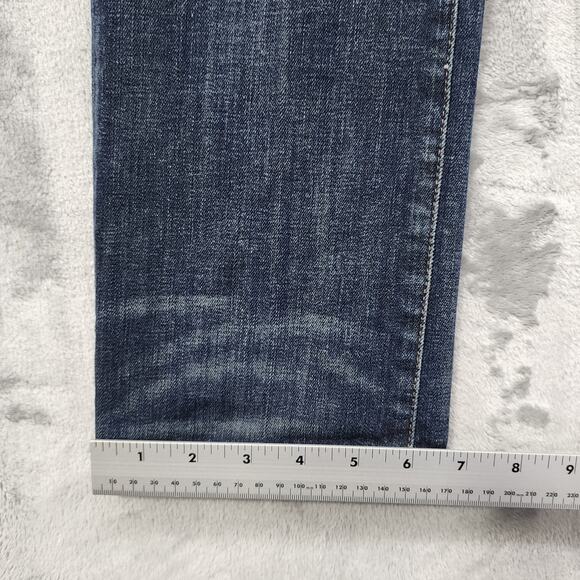 Denim Supply Ralph Lauren Jeans Mens 30/32 Blue Dark Wash Faded Straight Leg - Picture 14 of 15